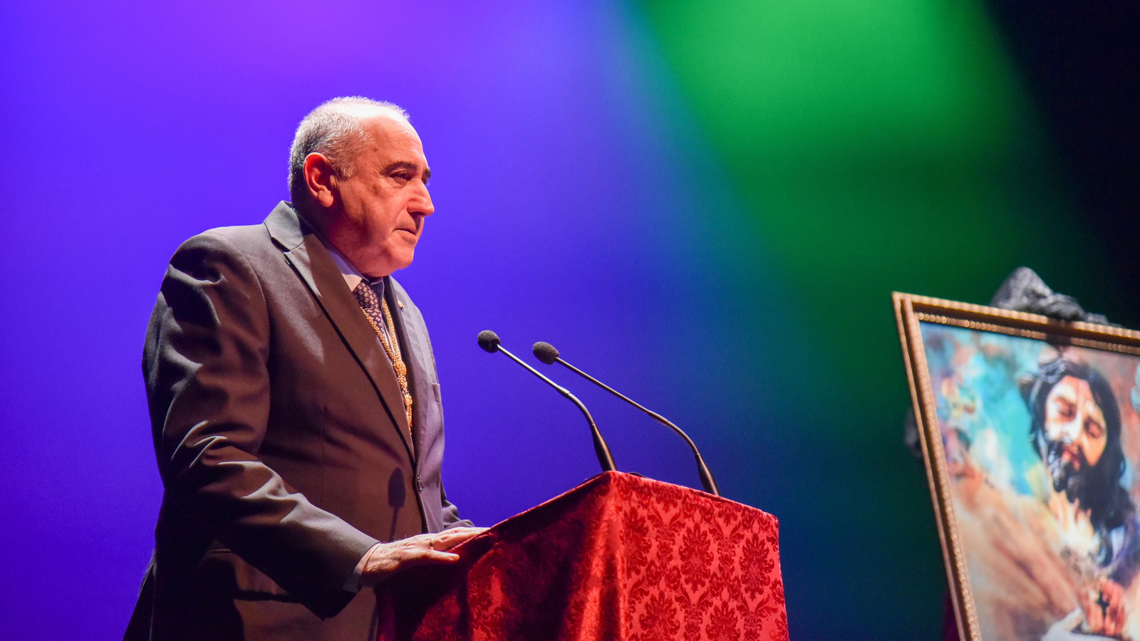 La presentación del cartel de oficial de la Semana Santa de La Línea 2024, en imágenes