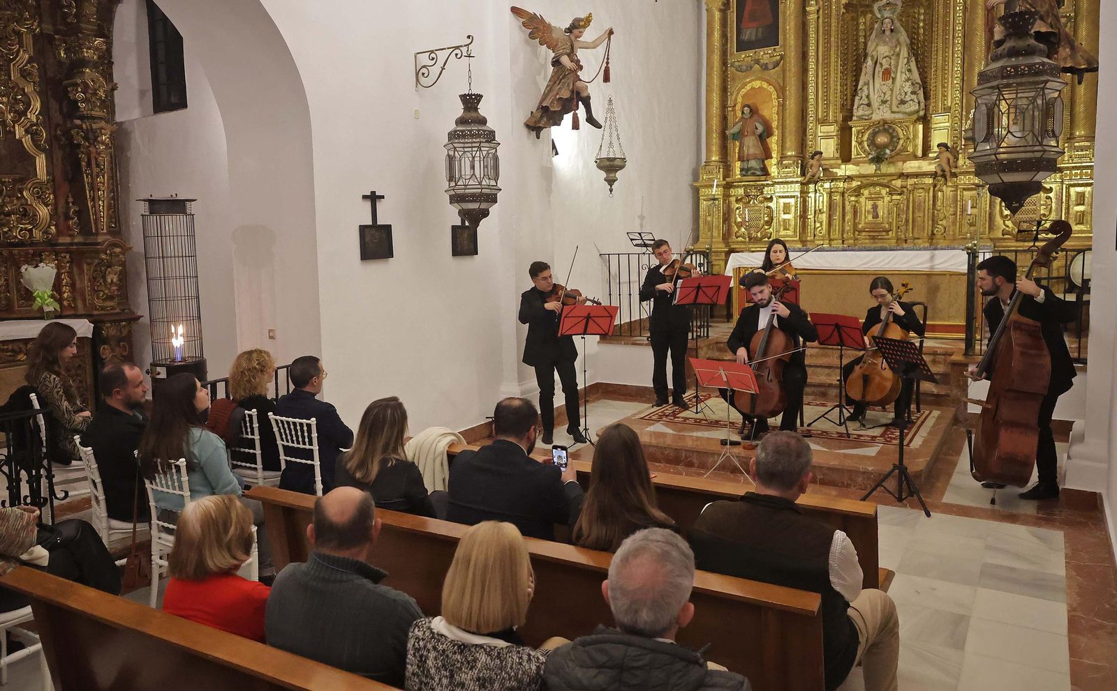 Fotos del concierto de Navidad de la Orquesta Andaluza en Castella