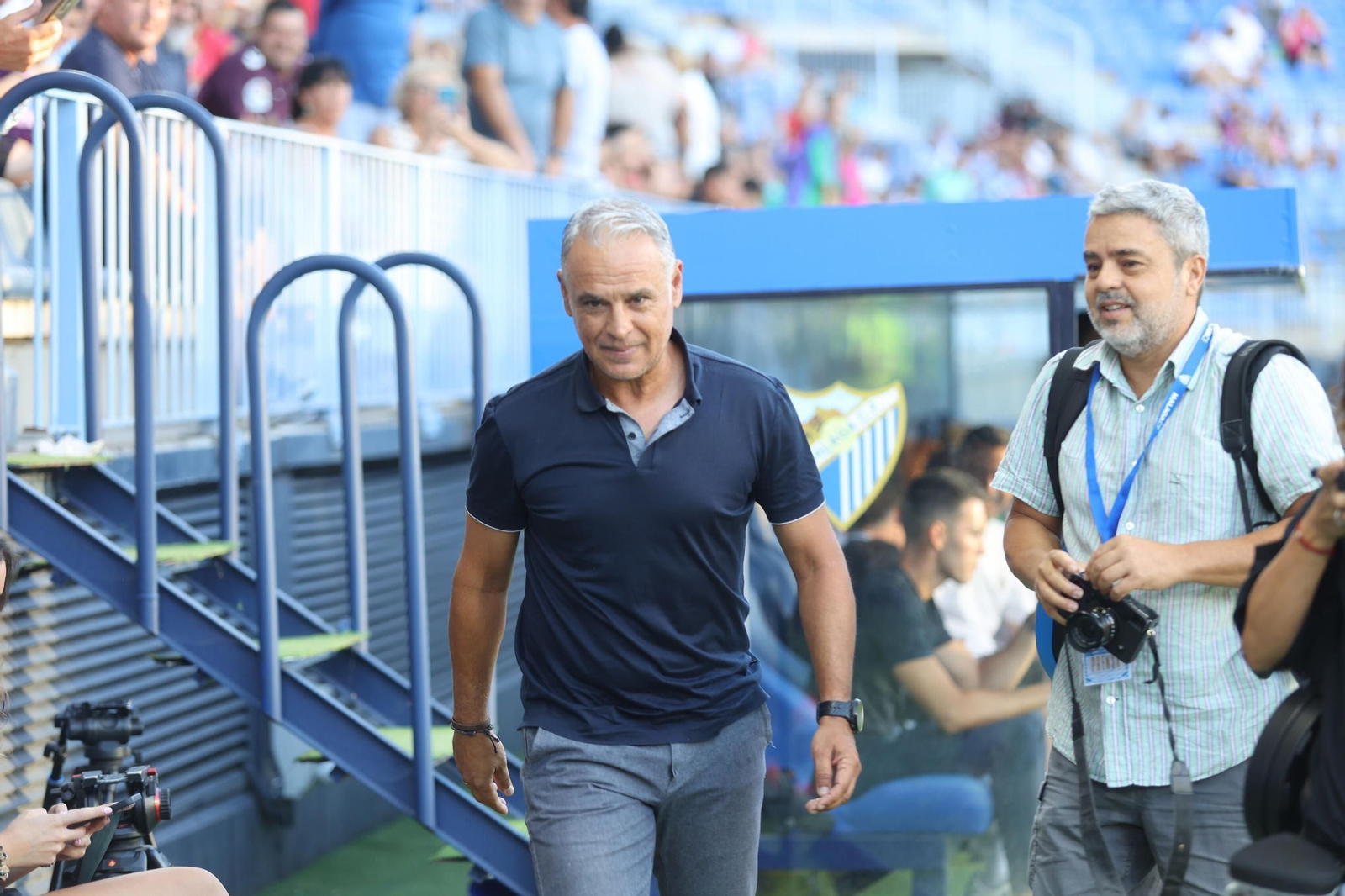 El paso de Sergio Pellicer por el Málaga CF, en fotos