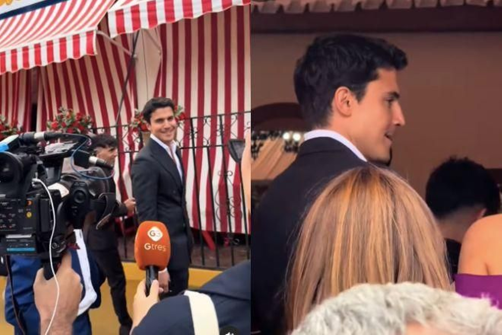 Álex González visita la Feria de Abril 2025