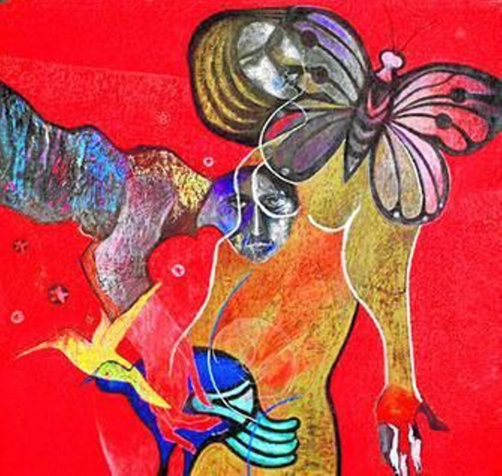 'El amor invade las palabras'.