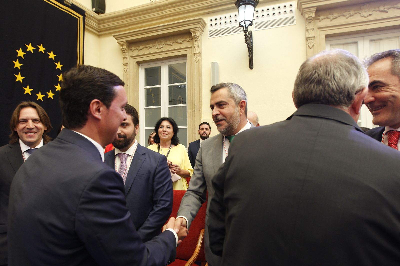 Pleno investidura Presidente Diputación de Almería. Javier Aureliano García