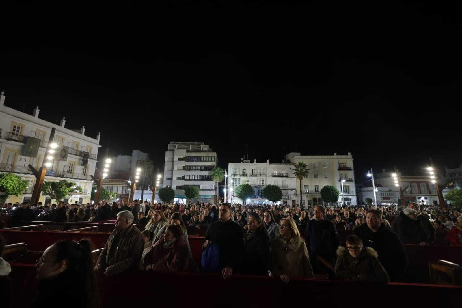 Las imágenes de la hermandad de los Desamparados de la Semana Santa de San Fernando 2023