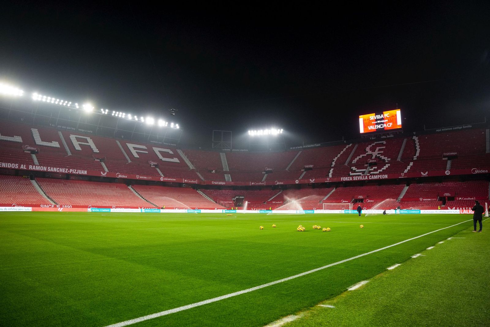 Las mejores imágenes del partido Sevilla - Valencia