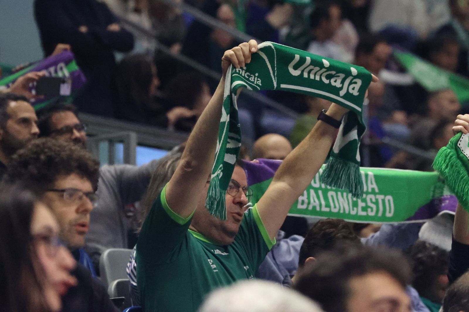 Búscate en las gradas del Carpena en el Unicaja-Gran Canaria