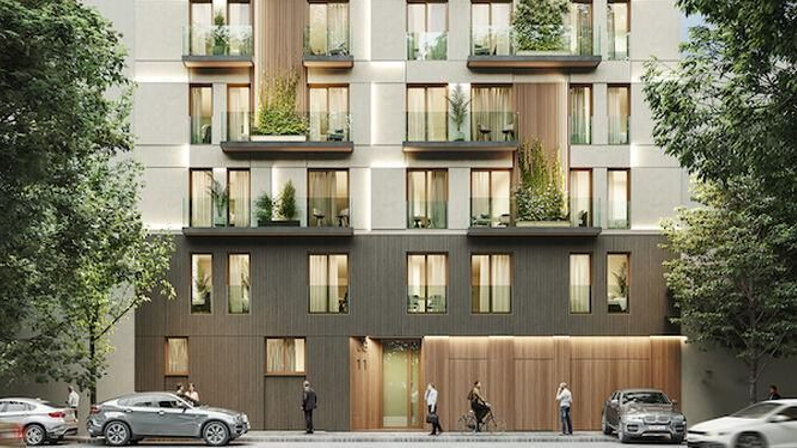 Recreación de la nueva promoción que se ubicará en la calle Juan Antonio Cavestany.