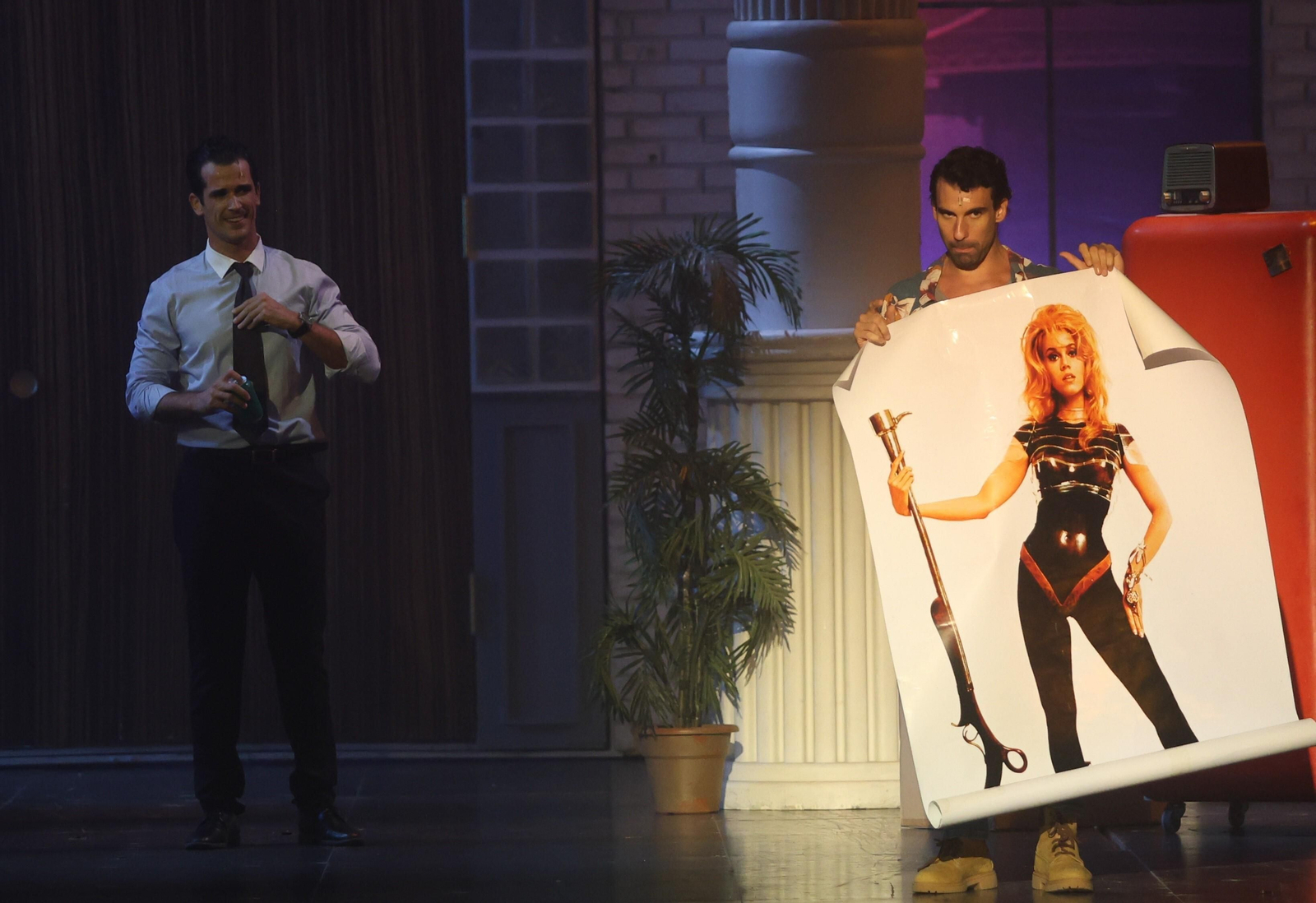 El musical de Ghost en Málaga, con David Bustamante y Ricky Merino, en fotos