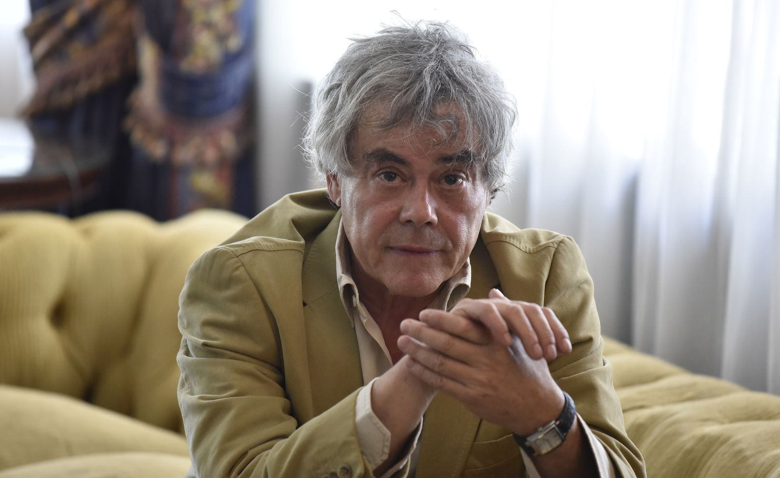 Salvador Compán (Úbeda, 1949), fotografiado ayer tras la entrevista en un hotel de Sevilla.