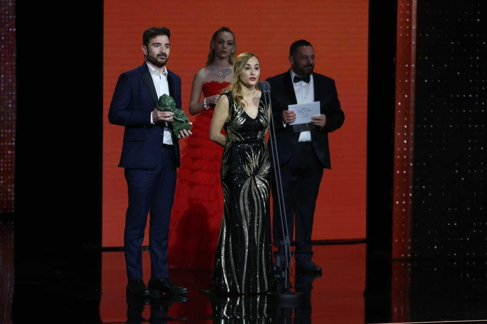 Los premiados en la gala de los Goya 2020 en Málaga. Los premiados en la gala de los Goya 2020 en Málaga.