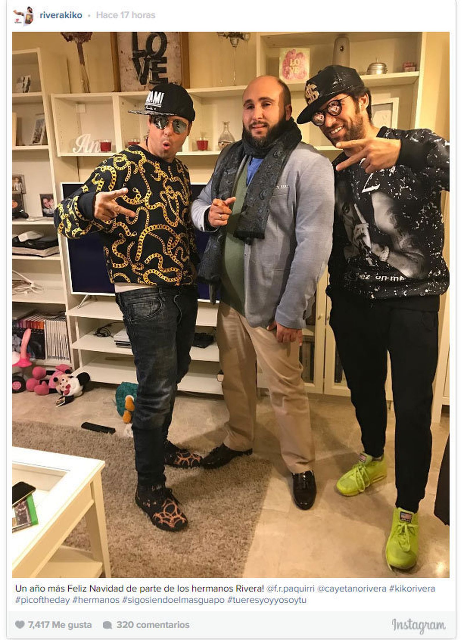 El cambio de estilismo 		de los hermanos Rivera