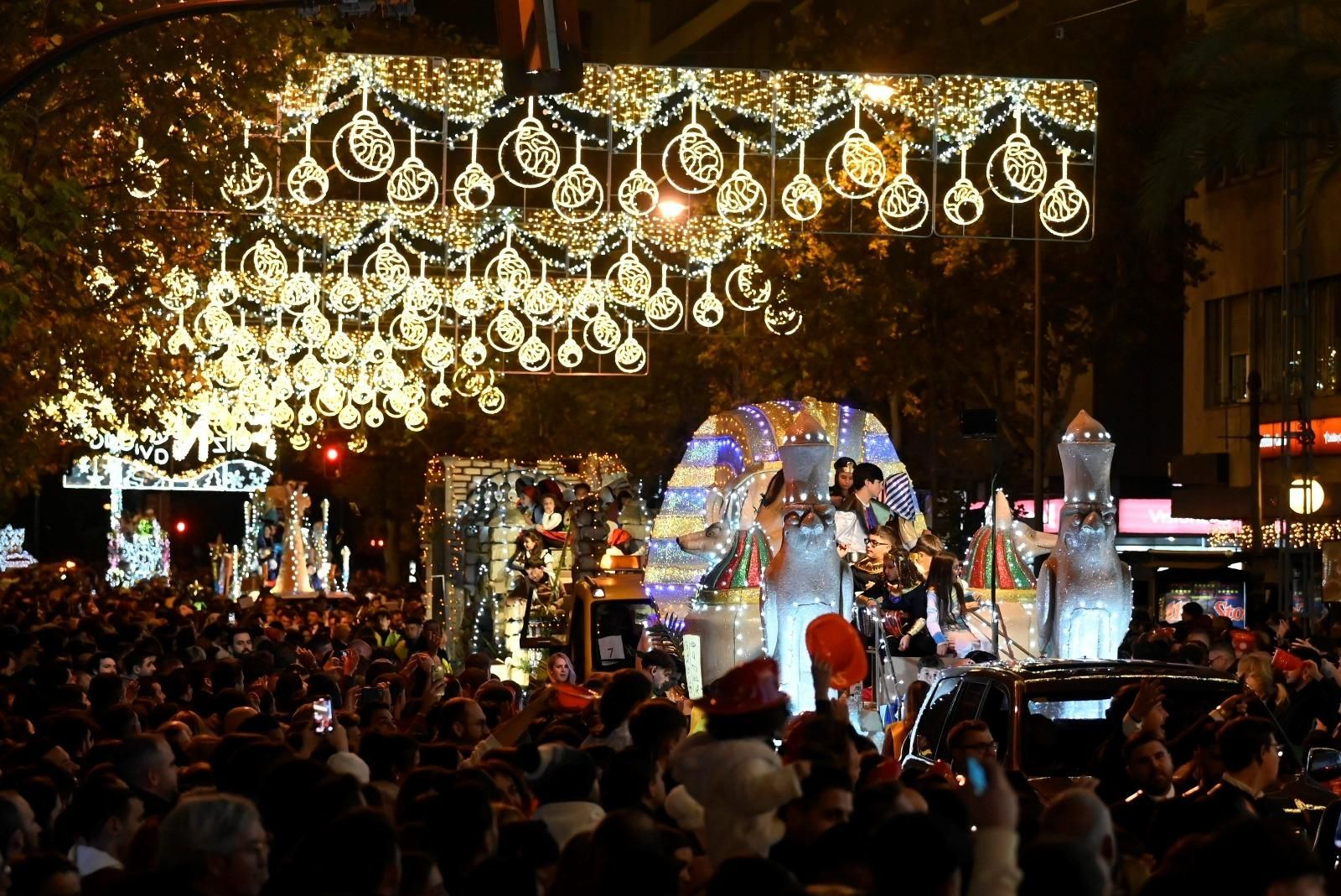 Cabalgata de los Reyes Magos de enero de 2025.