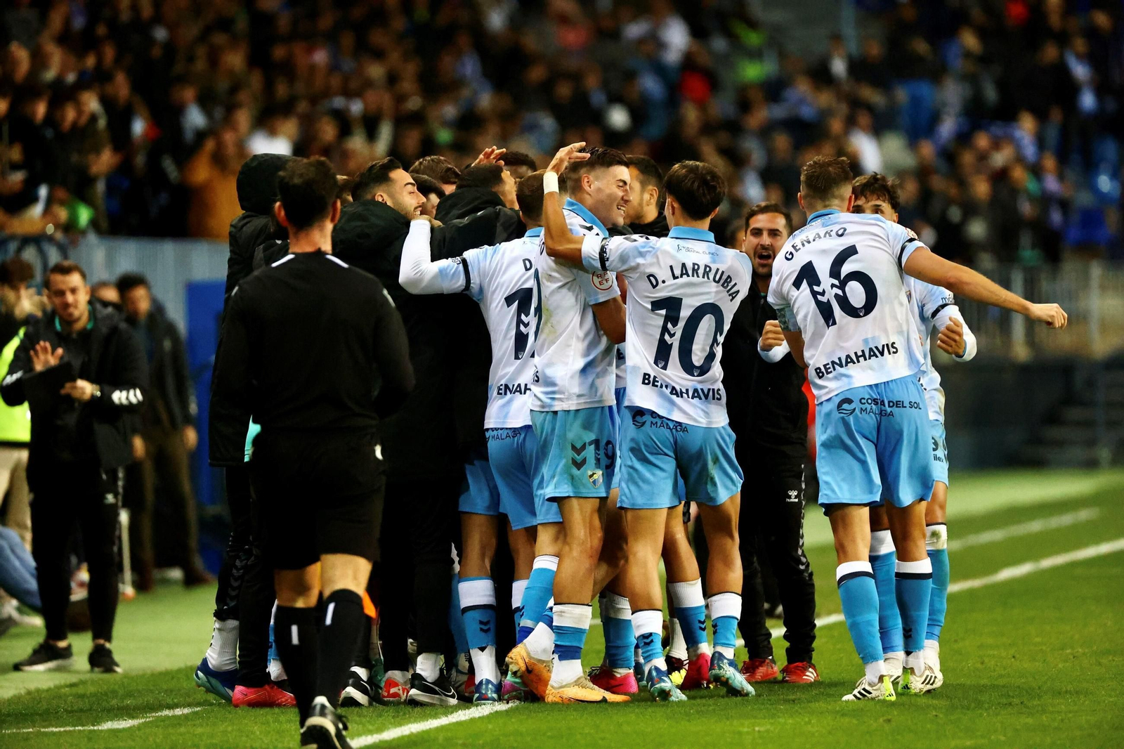 El paso de Sergio Pellicer por el Málaga CF, en fotos