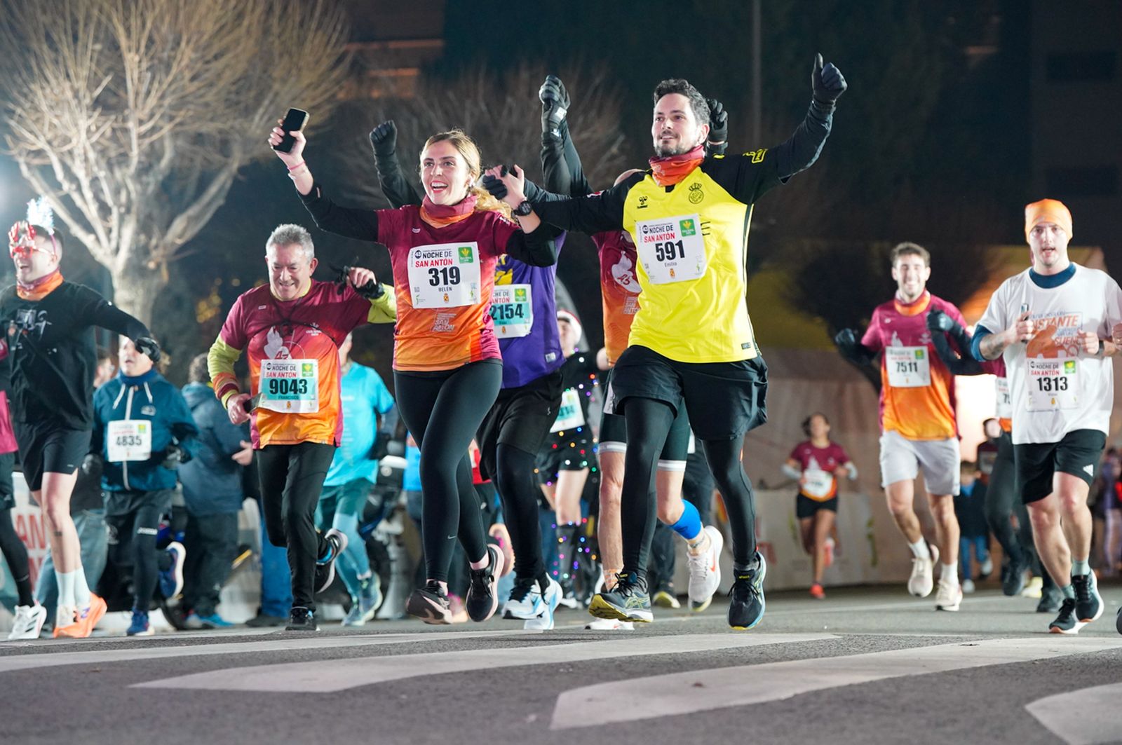 En imágenes: búscate en tu llegada a meta de la Carrera de San Antón 2026 (18)