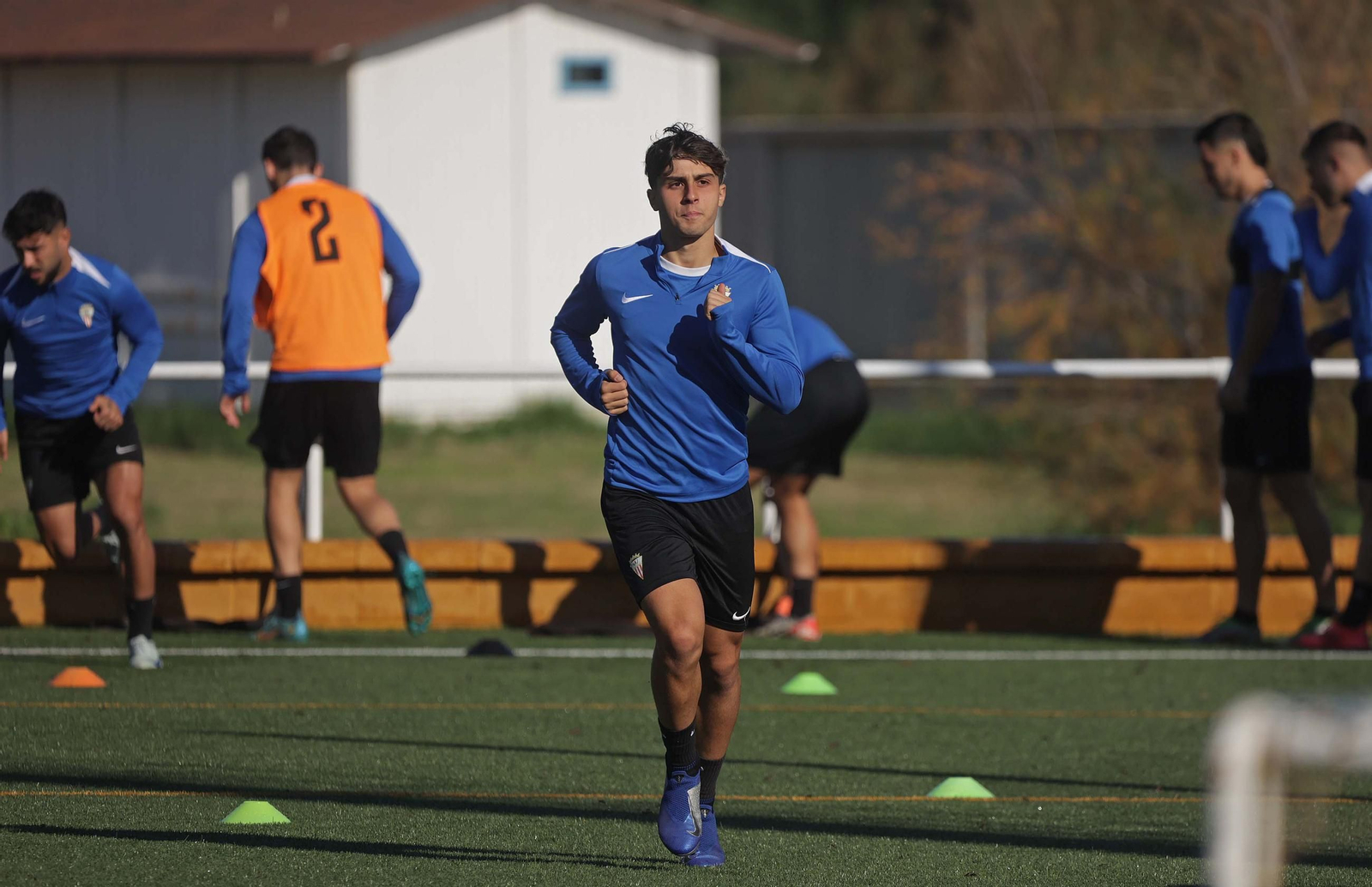 Fotos del entrenamiento del Algeciras CF previo a la visita del Yeclano al Nuevo Mirador
