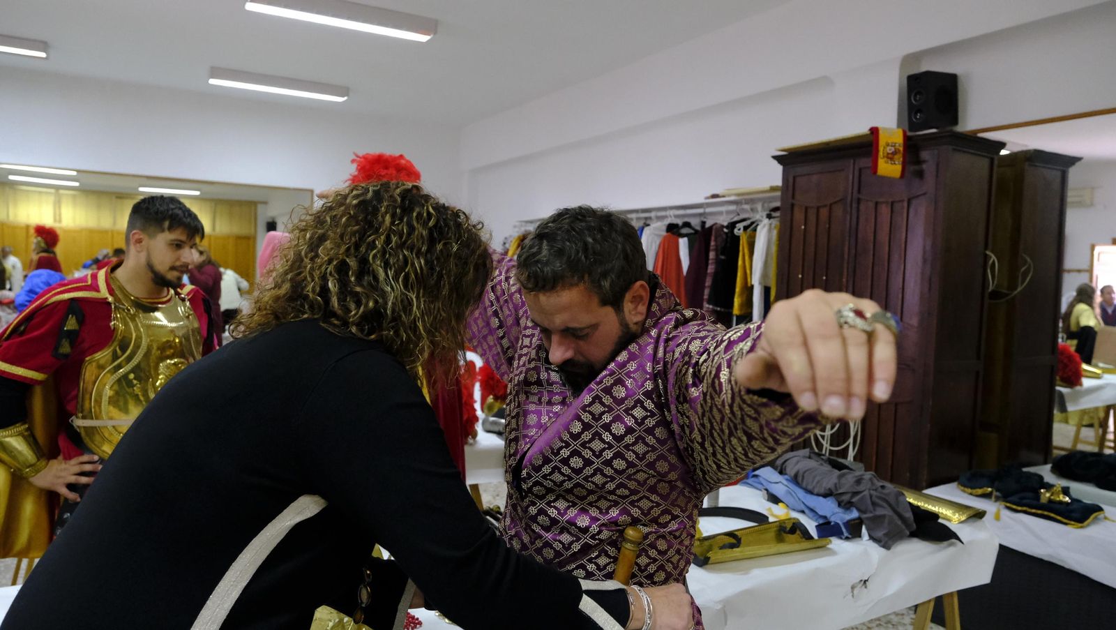 El Auto de los Reyes Magos de Los Gallardos, en imágenes