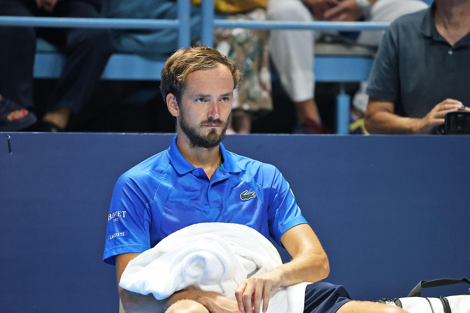 Imágenes de la final masculina de la Copa del Rey de tenis entre Daniil Medvedev y Alejandro Davidovich