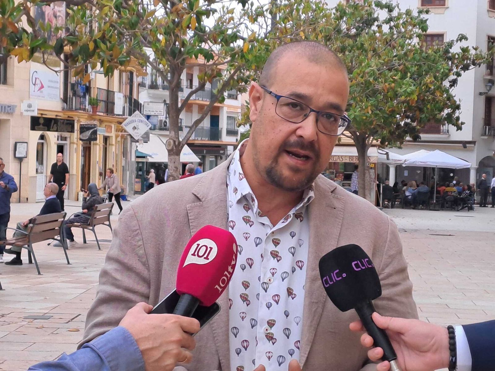 Portavoz del PSOE de Vélez-Málaga, Paco Medina