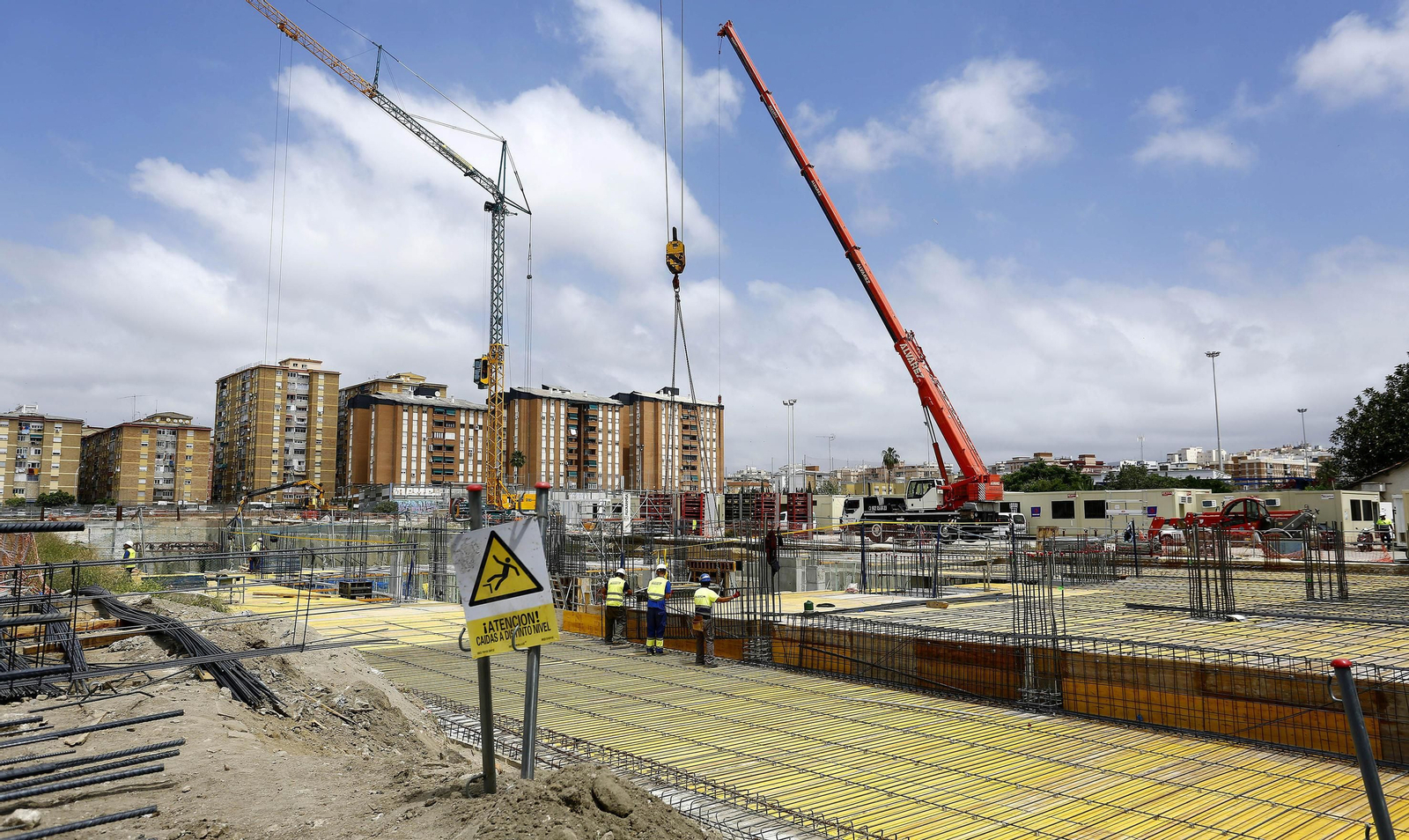 Fotos del avance de las obras de las nuevas torres de Málaga Fotos del avance de las obras de las nuevas torres de Málaga