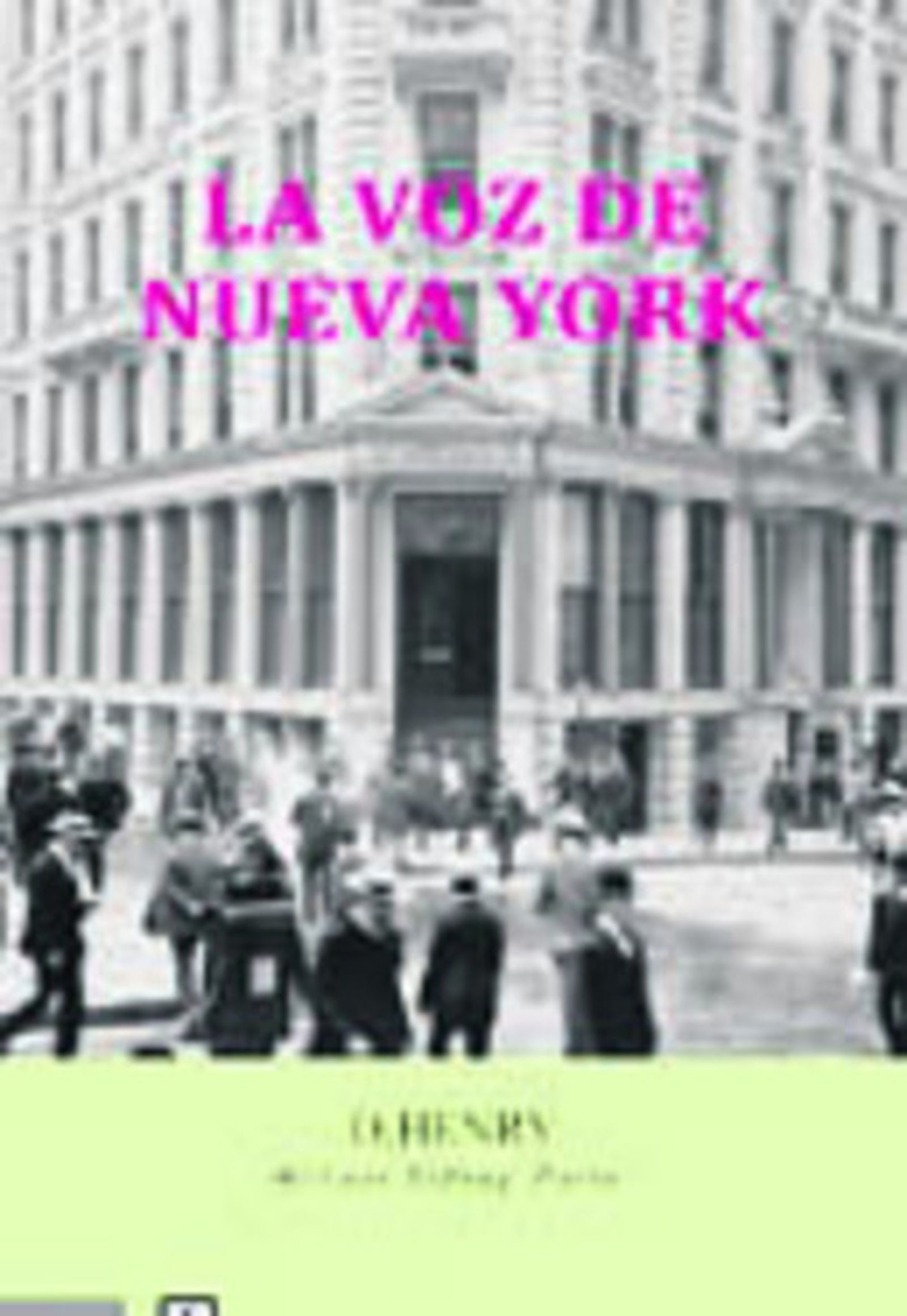 María Teresa Sánchez ha traducido la selección de textos de O. Henry de 'La voz de Nueva York'.