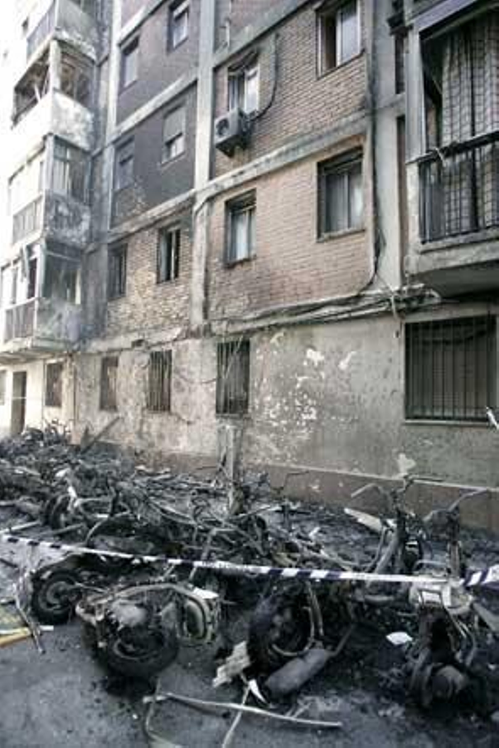 El pánico compartió la madrugada con los vecinos del barrio de Loreto