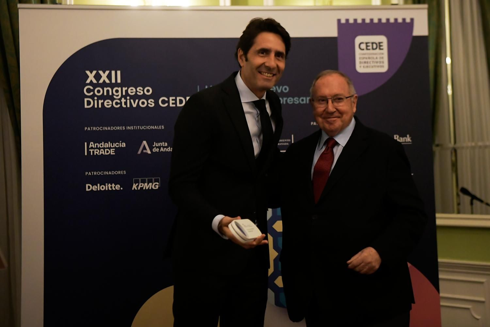 Las mejores imágenes de la entrega de premios de la Fundación CEDE a empresas y directivos en Granada