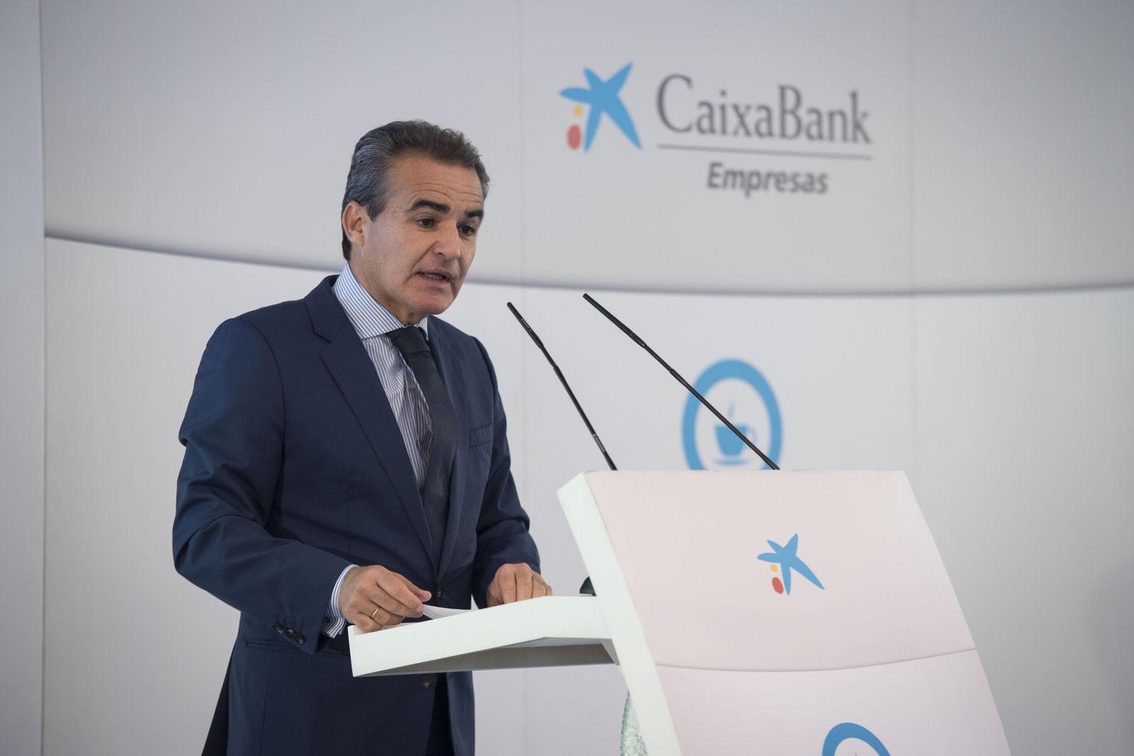 Rafael Herrador, director territorial de CaixaBank en Andalucía Occidental.