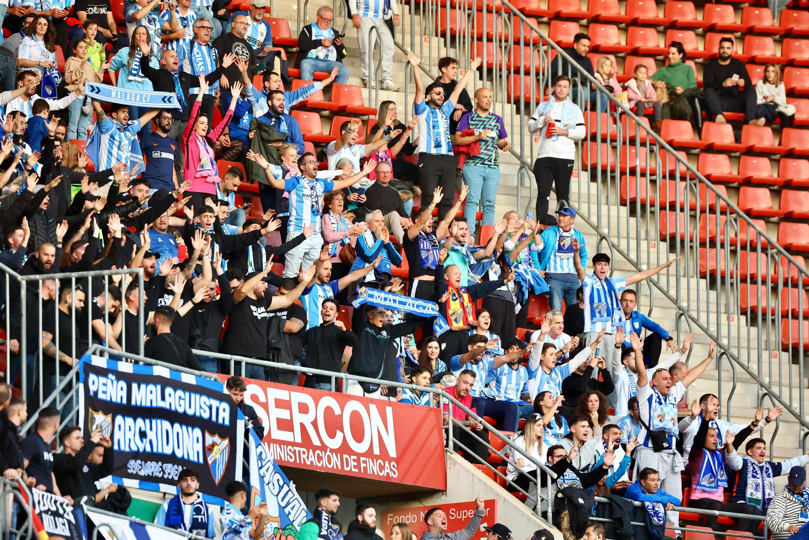 Las fotos del Real Murcia - Málaga CF