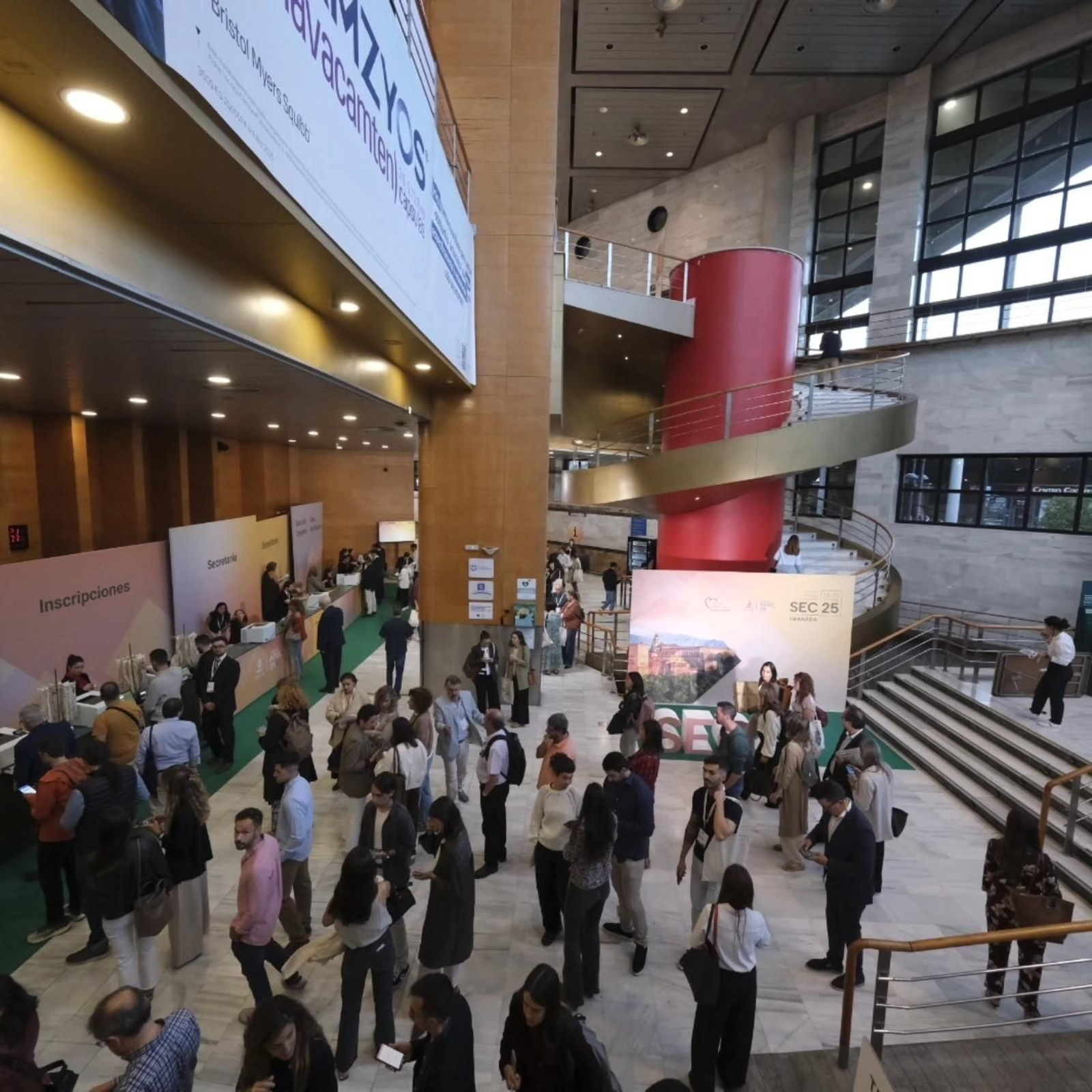 Imagen de uno de los congresos celebrados durante el mes de octubre en el Palacio de Congresos de Granada