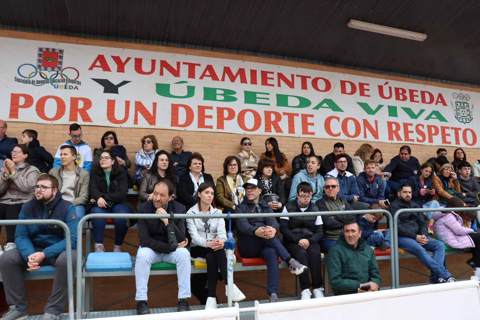 En imágenes: fútbol y arte se unen en Úbeda para apoyar a la Asociación Síndrome de Down Jaén