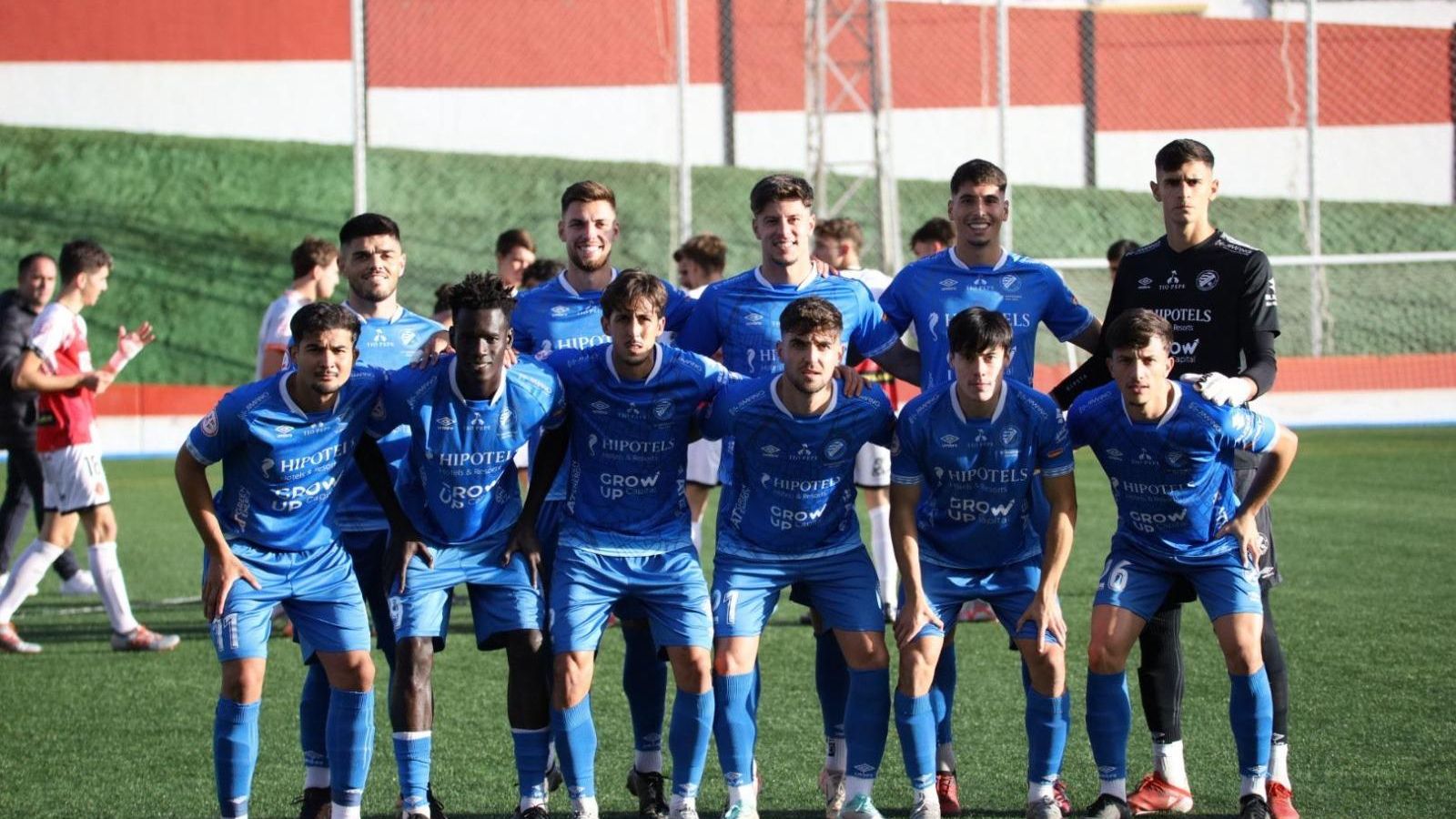 Once del Xerez DFC en su visita al Atlético Espeleño