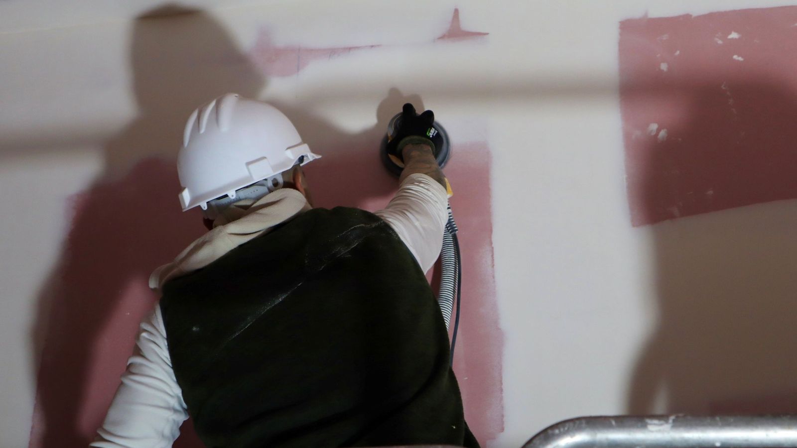 Se trabaja para que la obra termine en abril.