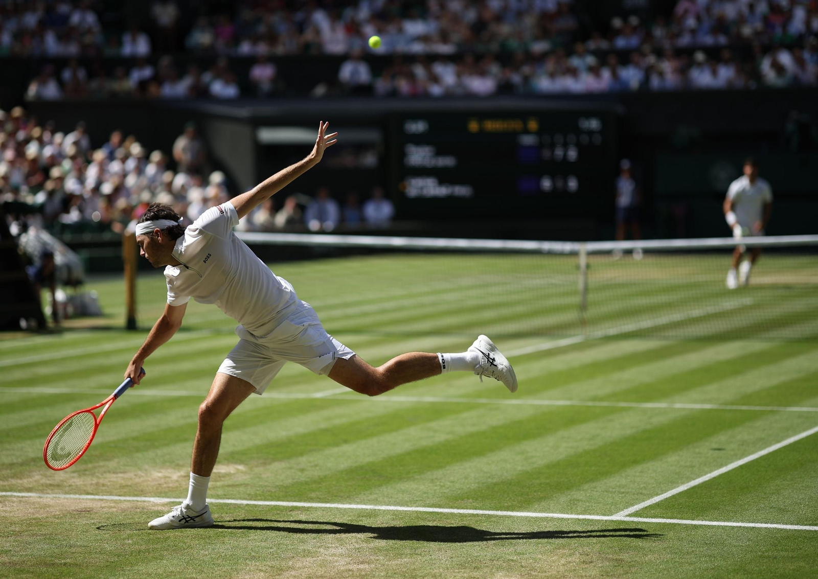 Las fotos del pase de Alcaraz a la final de Wimbledon Las fotos del pase de Alcaraz a la final de Wimbledon