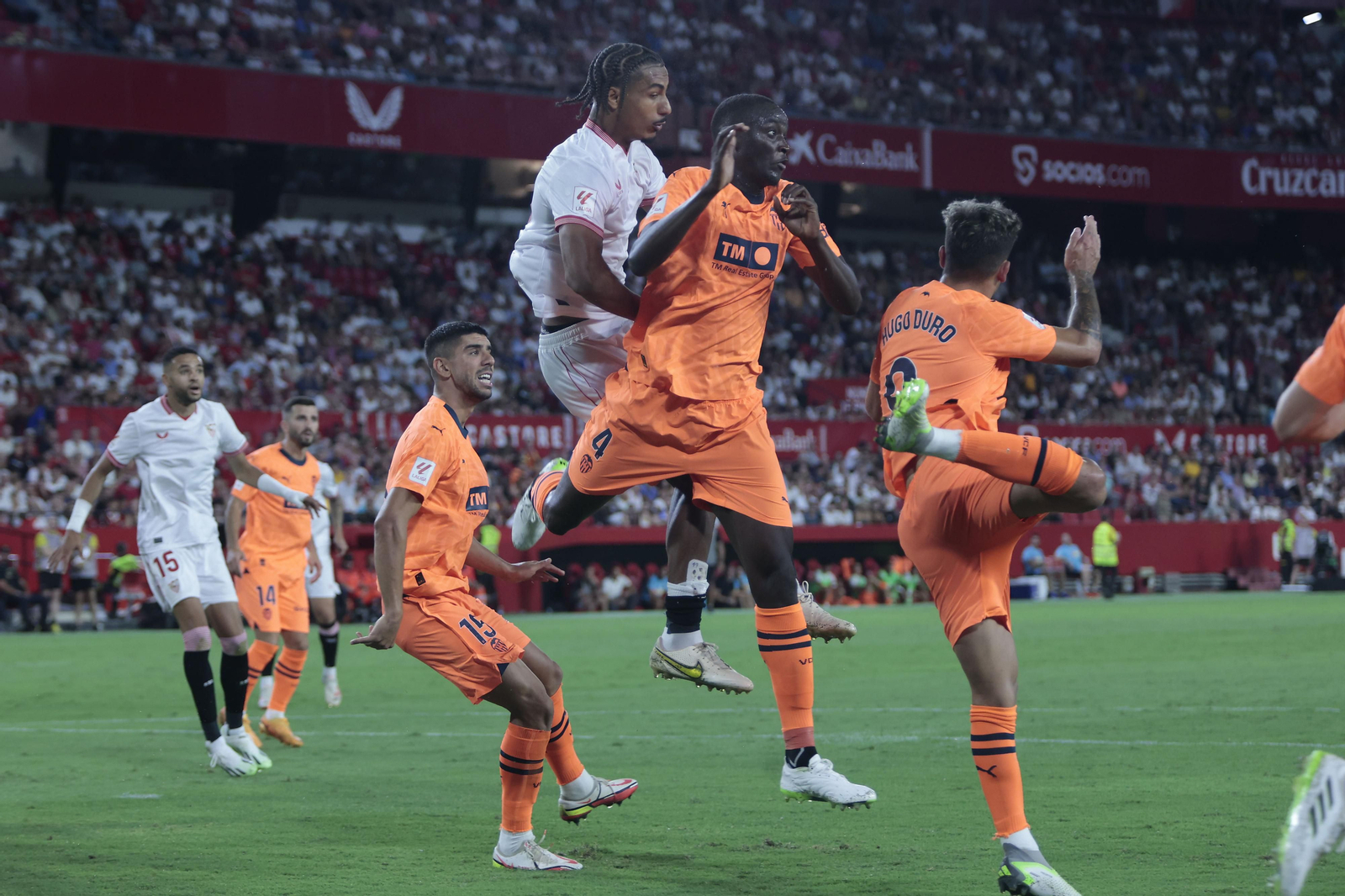 Las imágenes del Sevilla - Valencia