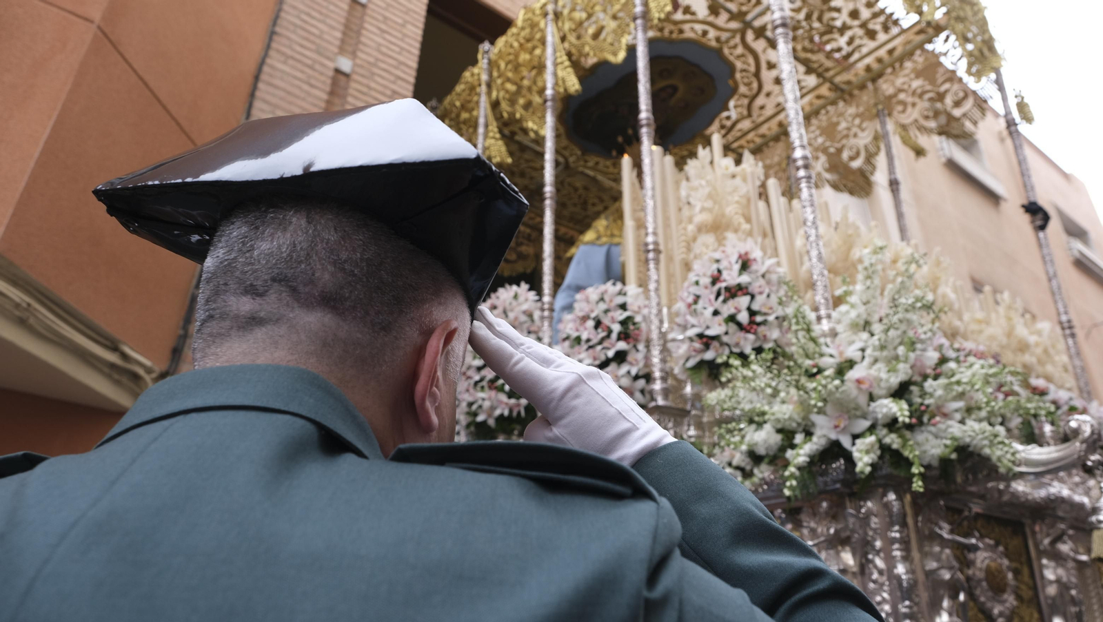La procesión de Los Ángeles en Almería, en imágenes