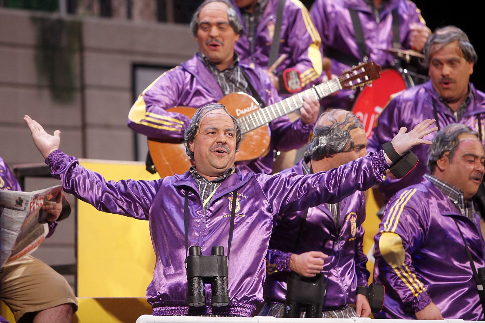 Las imágenes de la decimoctava función de clasificatorias