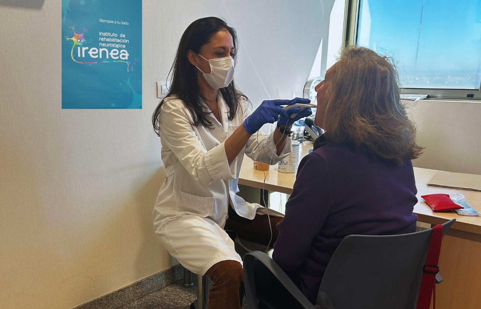 Imagen de archivo de servicio de logopedia.