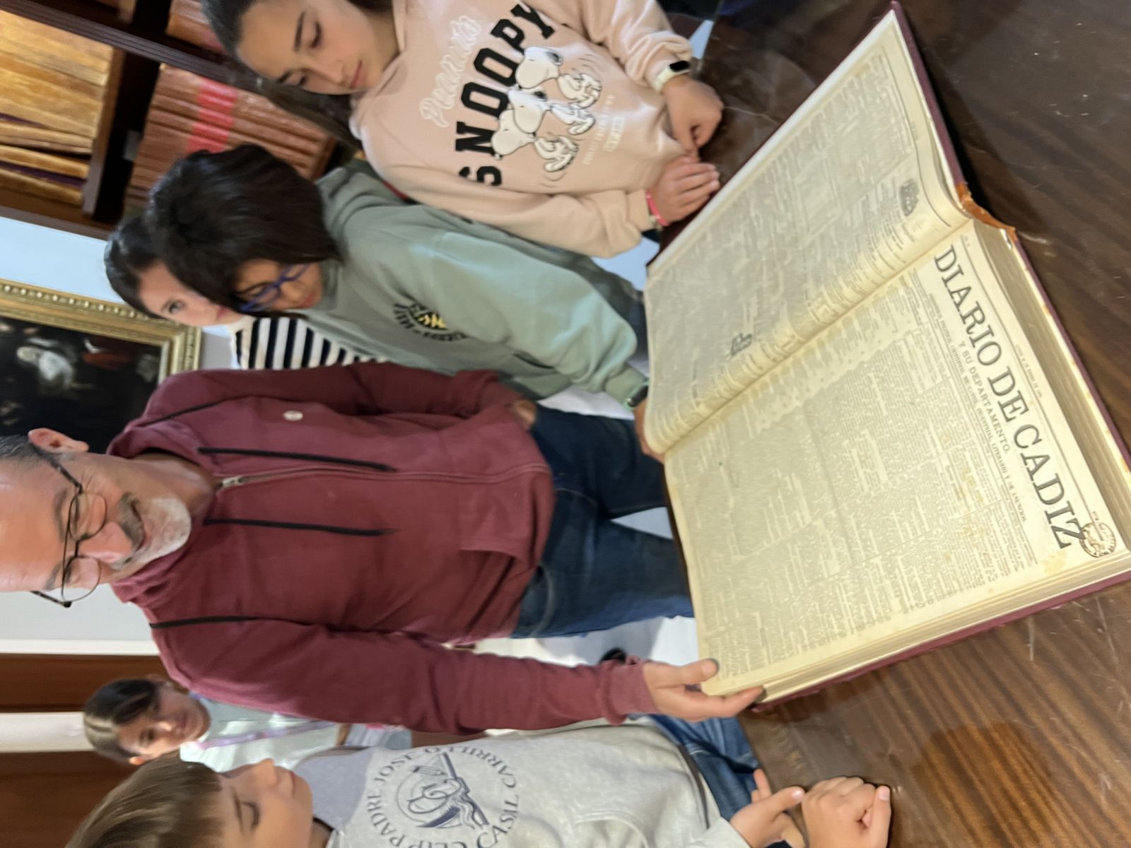 El CEIP Padre José Casal Carrillo de San Fernando visita Diario de Cádiz