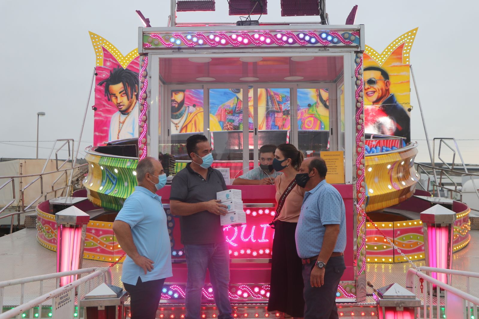 Balerma ya disfruta de una ‘Feria Segura’