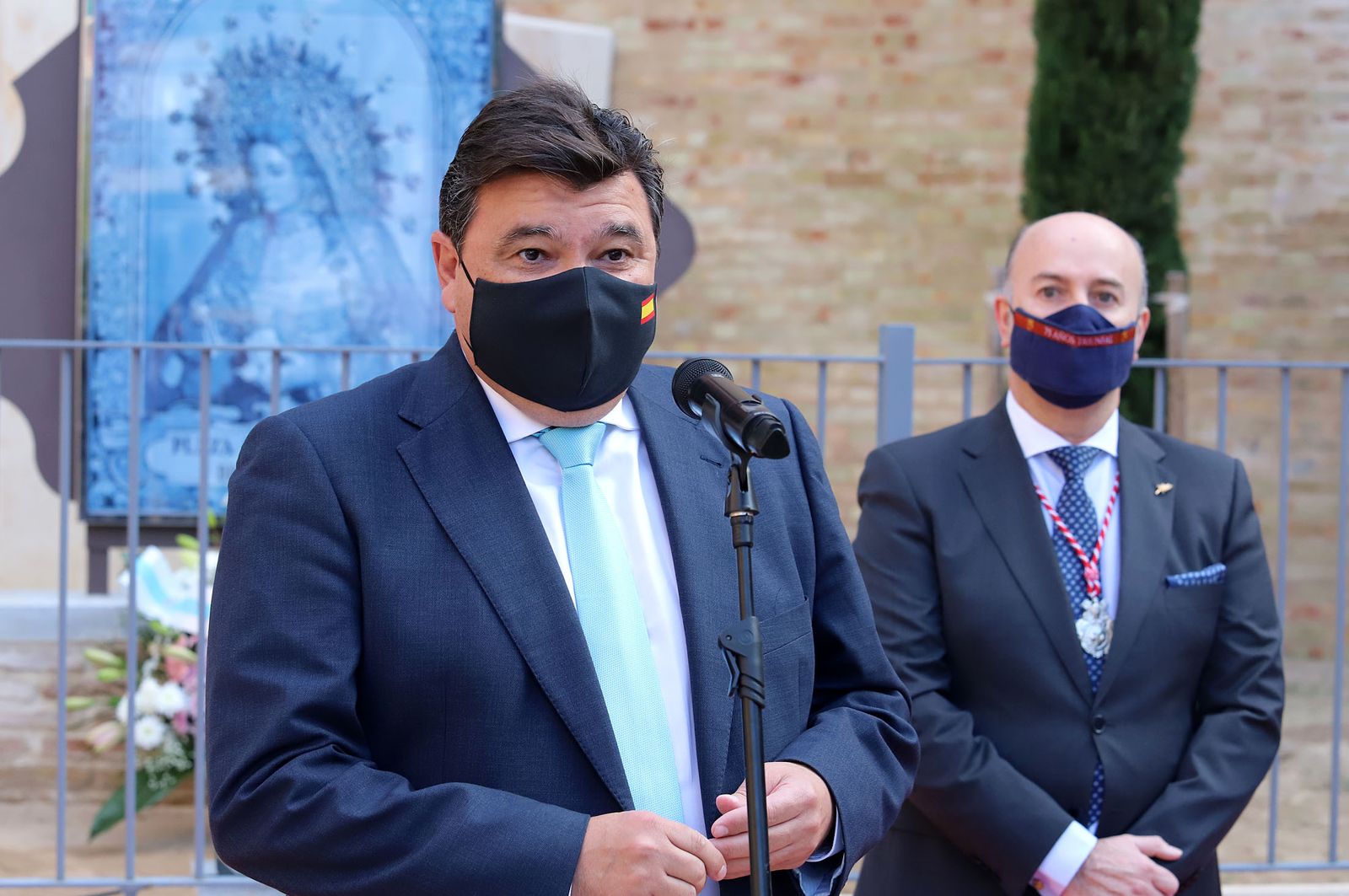 Imágenes de la inauguración de la Plaza Nuestra Señora de los Ángeles