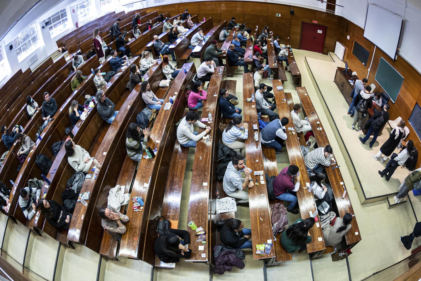 Alumnos de formación sanitaria especializada, en una imagen del año pasado.