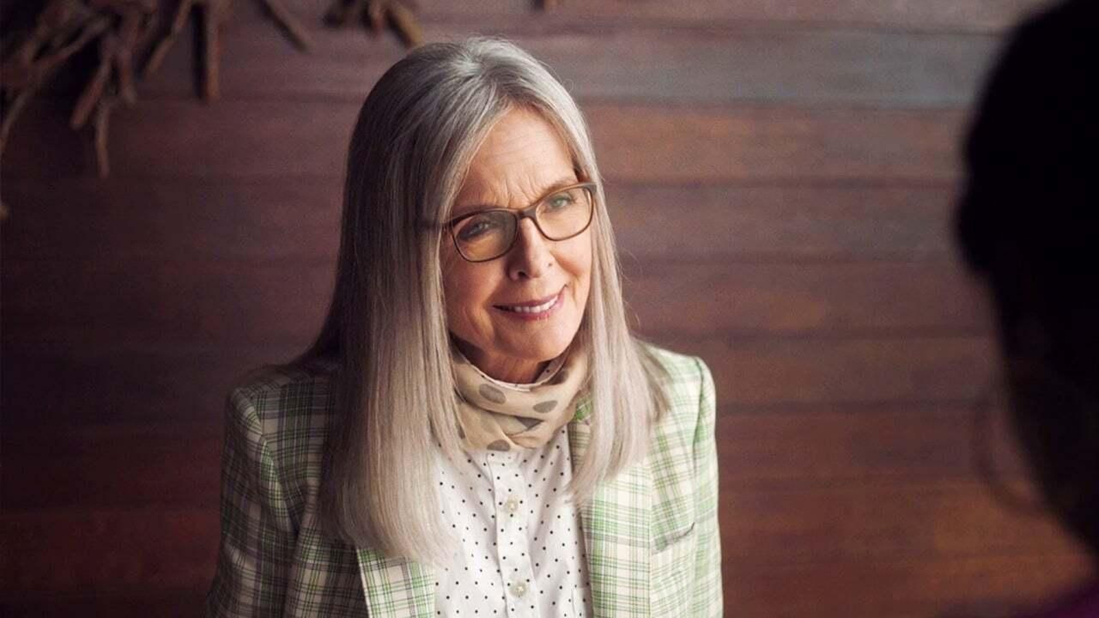 Diane Keaton, en 'Con canas y a lo loco'.
