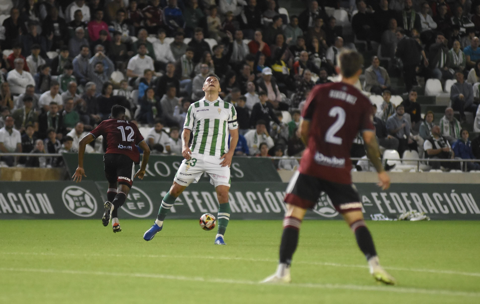 Imágenes del partido entre el Córdoba y el Recreativo de Huelva en El Arcángel