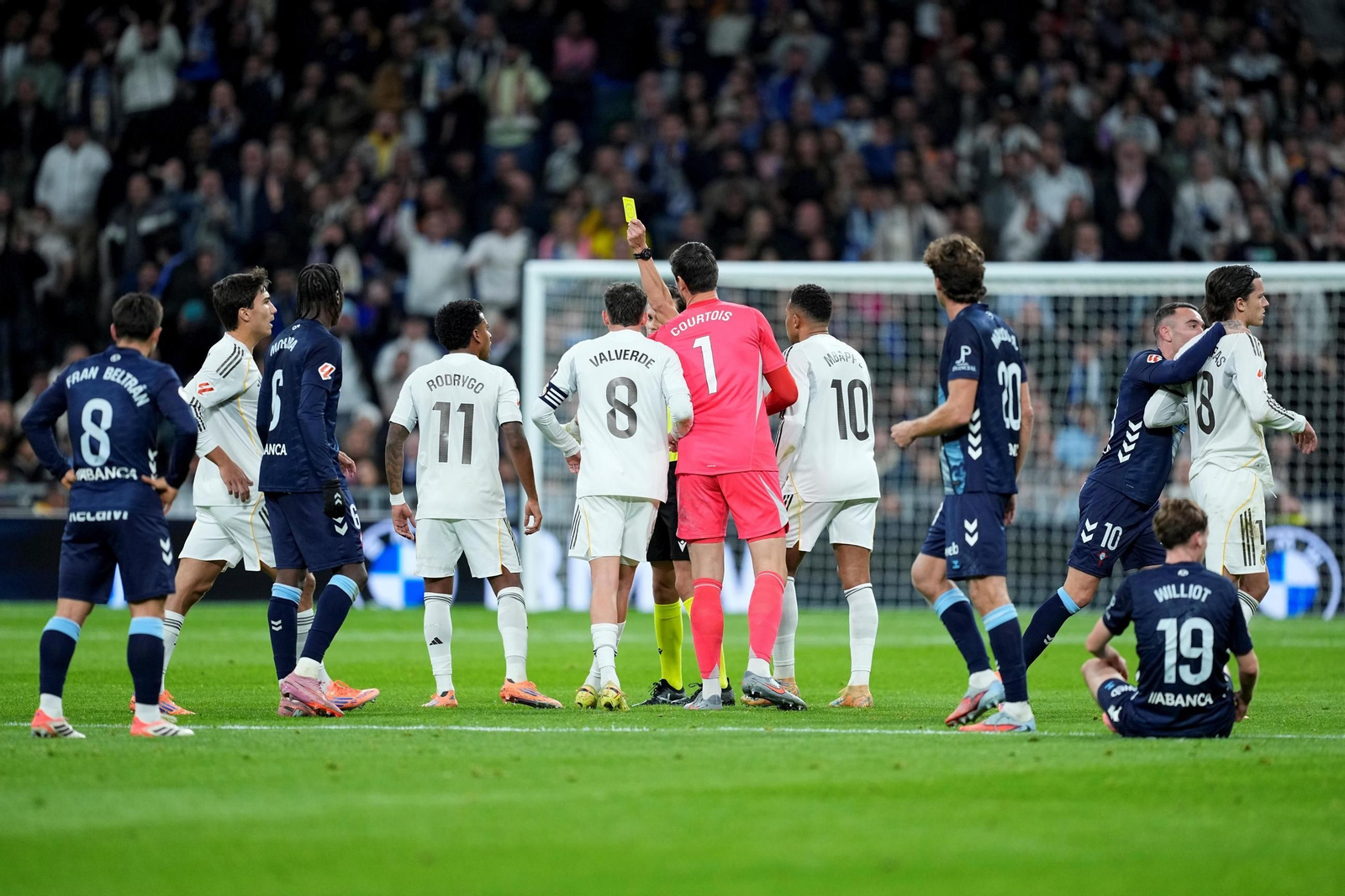 Las fotos de la derrota del Real Madrid contra el Celta