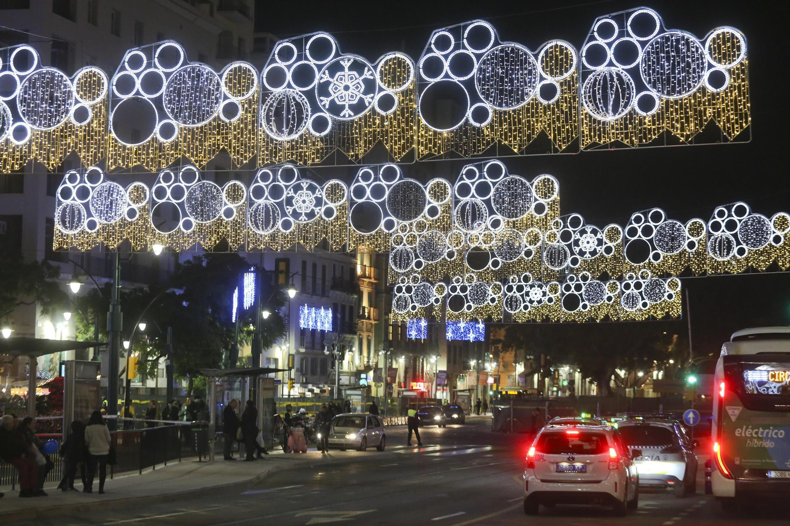 Málaga se enciende por Navidad