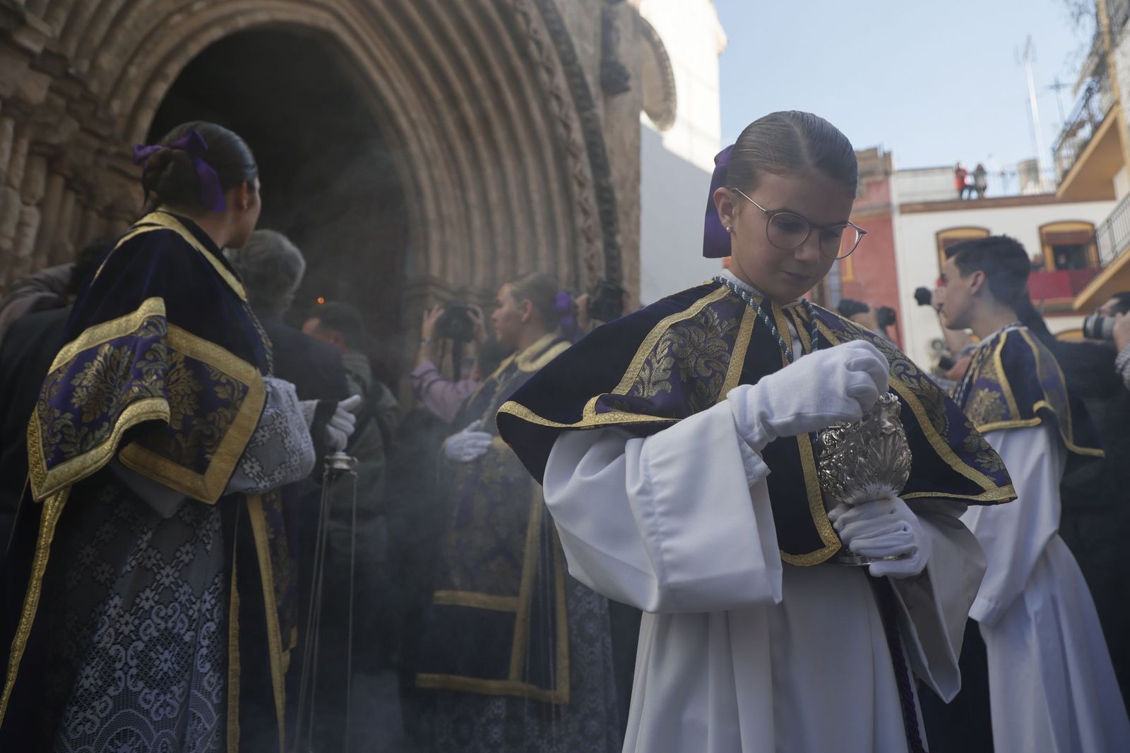 Las imágenes del Viacrucis de las Hermandades