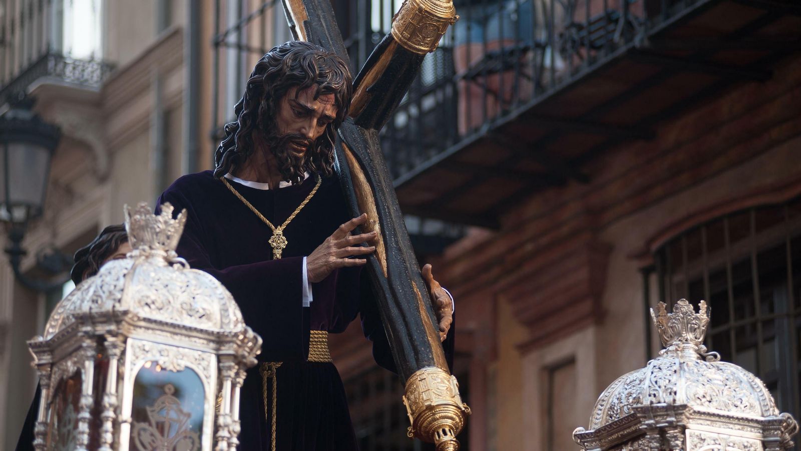Jesús de la Pasión, durante su estación de penitencia.