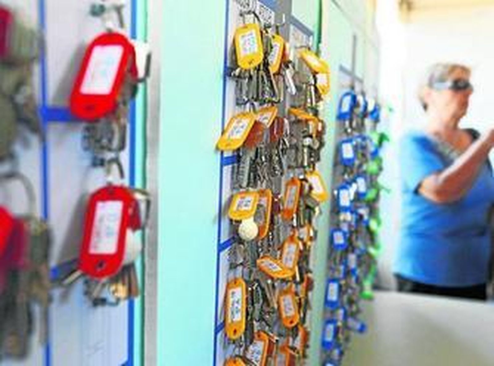 Las llaves de la primera fase de Matadero el día en que se entregaron las viviendas.