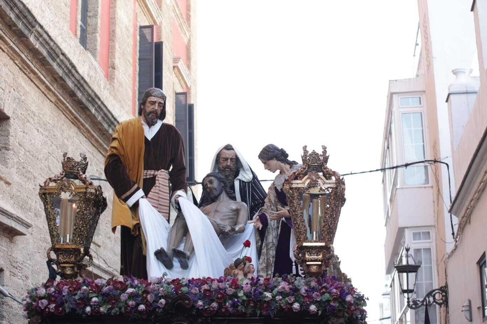 Las imágenes de la hermandad de la Soledad de la Semana Santa de San Fernando 2023