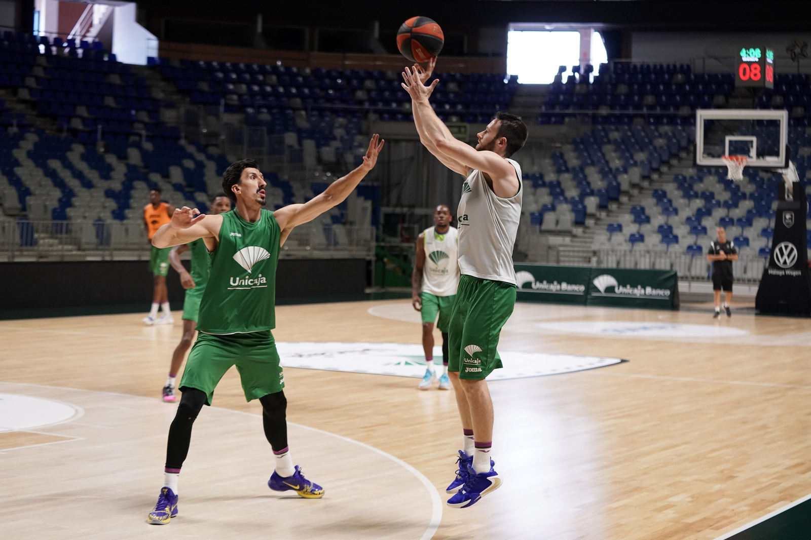 El Unicaja afina su preparación para el play off