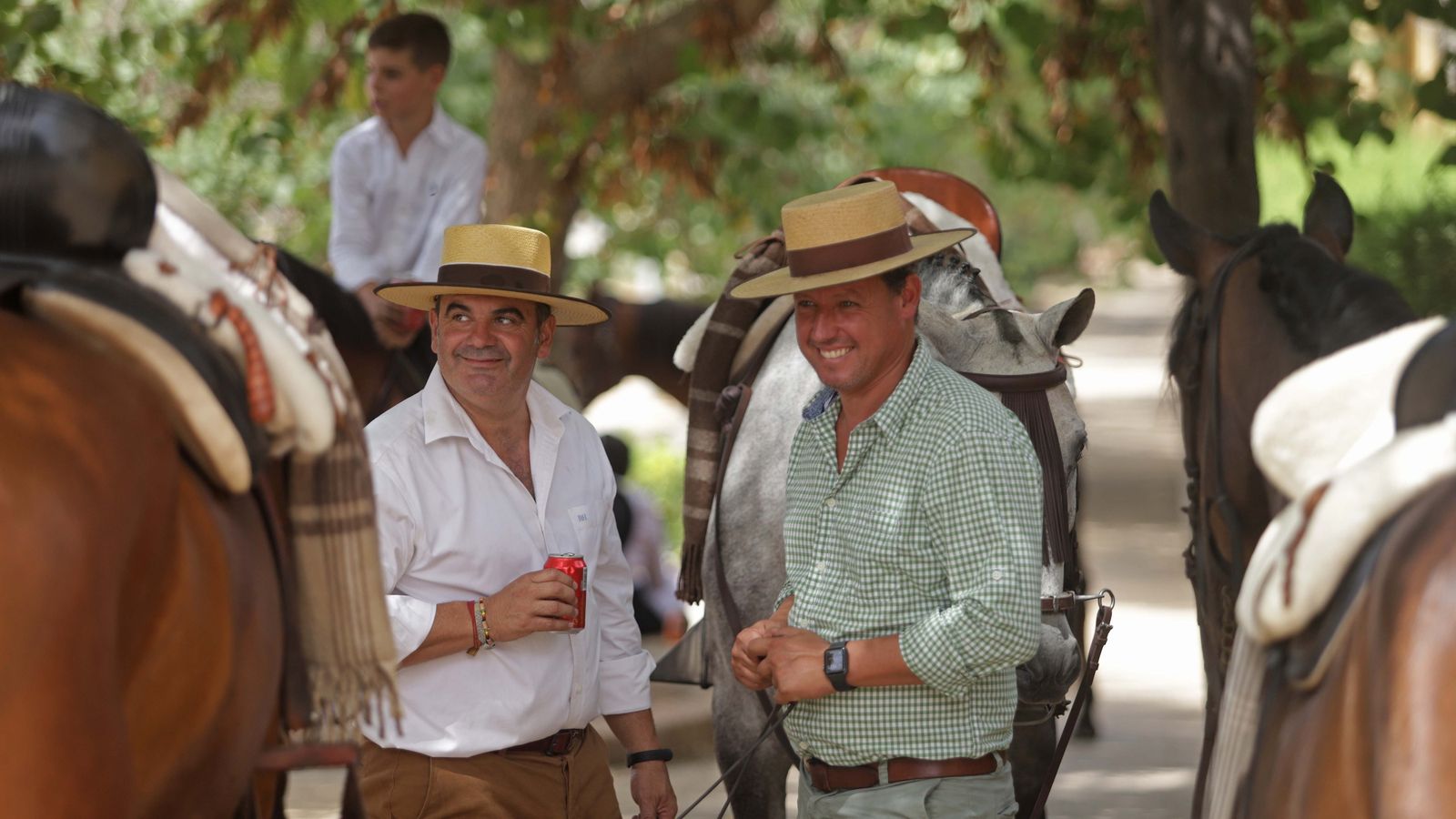 Fotos del sábado de Feria en San Roque